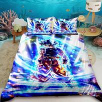 2/3pcs Dragon Ball Duvet Cover Goku Anime Cartoon Bedding Set Comforter Cover with 2 Pillowcase Bedroom Home Decor Gifts 90×200cm