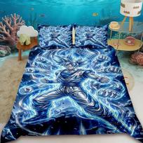 2/3pcs Dragon Ball Duvet Cover Goku Anime Cartoon Bedding Set Comforter Cover with 2 Pillowcase Bedroom Home Decor Gifts 135×200cm