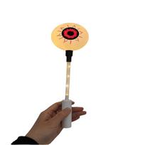 Ghost Halloween LED Glowing Stick Pumpkin Light Up Wand Halloween Decoration Lights  Indoor Decor Red Eyeball