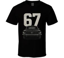 1967 Mustang Fan Car T Shirt S gray