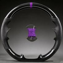 Car Steering Cover For Jeep Wrangler JL Gladiator JT 2018-2021 UV Protection Anti-Aging Glossy Carbon Fiber Leather