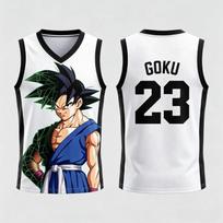 2026 New Dragon Ball Son Goku 24 Basketball Jersey Men Women Kids Sleeveless Vest Anime Streetwear Sports Top Hot Sale Tees 6XL