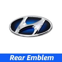 Car Front Grille Emblem Rear Trunk Badge Sticker for Hyundai Sonata 8 Hybrid Accessories Modified Decoration TT31