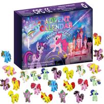 Advent Calendar Unicorn My Little Pony 24 Piece Model Dolls Children's Christmas Gifts Toys