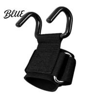 Weight Lifting Gear 1/2/4Pcs Pull Up Assist Hook with Wrist Support Heavy Duty Grip Workout Support for Lifting Deadlift Gym Training Strap 1pc black