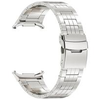 Lightweight Titanium Straps for Samsung Galaxy Watch Ultra 2 47mm 2025 Business Bracelet Band For Galaxy Watch 9 8 Classic For Galaxy 9 44mm white