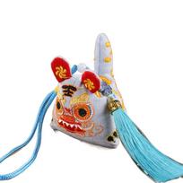 Safety Dragon Boat Festival Sachet Ancient Embroidery Car Pendant Five Tiger Sachet  Bedroom