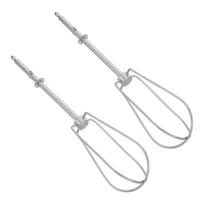 2Pcs Stainless Steel Whisk Replacement for Hand Mixer - High Efficiency Egg Beater Attachment Easy Clean Rotary Whisk Beaters 1 kaip parodyta spalva