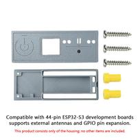 Grey Enclosure Kit for ESP32-S3 Wi-Fi/Bluetooth Development Board 44-Pin with Antenna Hole and GPIO Pin Access Type-C pilka