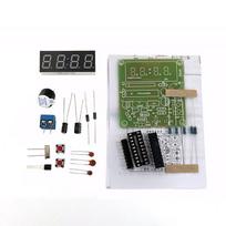 DIY Electronic Kit LED 4 Digital Tube Clock Four-digit  Time Display Electronic Component Fun Soldering Assembly DC 3.7V-5.5V