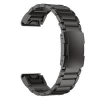 22 26mm Titanium Alloy Band for Garmin Fenix 6X Pro/6X/5X/5X Plus/7X Watchband for Tactix 7/Descent MK2/Instinct 1/2 Bracelet 26mm juoda