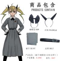 Kikoru Shinomiya Cosplay Costume, Kaiju No.8 Anime Stage Performance Outfit M gray