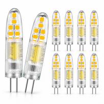 10 vnt. G4 LED lemputė 220V 2W 16 SMD2835 Mini kapsulės lemputė Be mirgėjimo 360° spindulio kampas Šiltai balta Šaltai balta Pakeičia halogenines liustrai šalta balta spalva