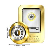 Carbide Tile Cutter Head 22mm Titanium Coated Anti Wear Scoring Wheel With Fixed Screw For Floor Tile Manual Cutting Machine