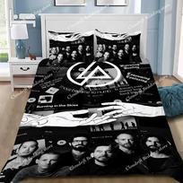 Rock band Linkin Park Bedding Sets Exquisite Bed Supplies Set Duvet Cover Bed Comforter Set Bedding Set Luxury Birthday Gift 70x133cm 2pcs black