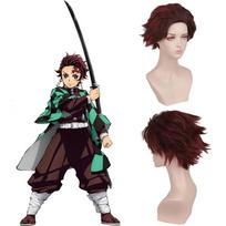 Kamado Tanjirou Cosplay Kostiumas Helovinas Anime Cosplay Animacinis Kimetsu No Yaiba Kostiumas Vaikams Suaugusiems Dovanos S black