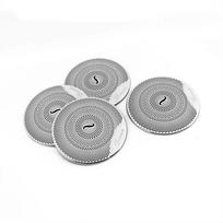 Bright Mirror Silver For Burmester Audio Speaker Cover 4pcs Door Loudspeaker Cover For AMG Mercedes-benz GLC W212 W213 W205 C/E white