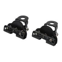 Engine Hood LED Light Bar Mounting Bracket Work Light Mount Holder Base Universal for Cars Sedans Trucks UTVs SUVs black