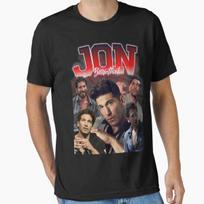 Jon Bernthal Punisher The Walking Dead Retro Vintage Fan Art Shirt Essential T-Shirt 2XL black
