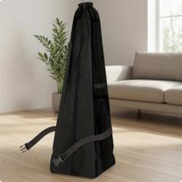 Upright Vacuum Cover Breathable Cleaner with Mesh Vents Easy to Use gray