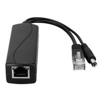 48V į 12V POE jungčių adapterio kabelis skirstytuvas injektorius maitinimo šaltinis Huawei Hikvision