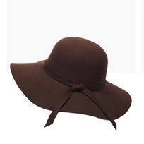 Wide Brim Wide Brimmed Hats Vintage Style Floppy Fedora Hats Fashion Sun Caps  Outdoor Activities Coffee black