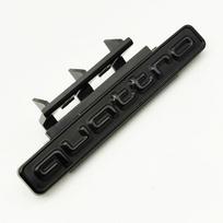 95mm 3D ABS Car Front Grill Emblem Badge For Audi Q5 A4 B8 B6 B9 B7 A3 A6 C6 A5 Q7 A1 Q3 A7 A8 Quattro Logo Auto Accessories