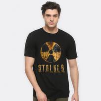 S.T.A.L.K.E.R. Logo Men's T-Shirt, STALKER Shirt, Men's Women's Sizes (STL-421160) 110 black