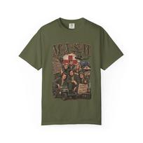 MASH TV Series Cast Graphic T-shirt | Retro Military Comedy Tee S gray