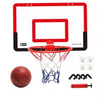 Indoor Mini Basketball Hoop Set for Kids - Basketball Hoop for Door with 1 Balls & Complete Basketball Accessories - Basketball Toy Gifts geltona