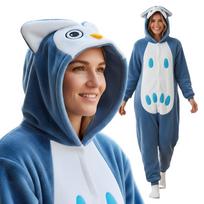 Onesie Kigurumi Pajamas Owl Costume : 145-155Cm brown