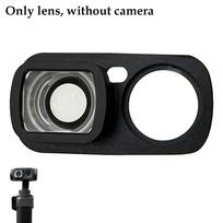 For Insta360 Luna Ultra Wide-angle Lens Expanded Lens Sports Camera 114 ° Wide-angle Lens Handheld Gimbal Camera Accessories black