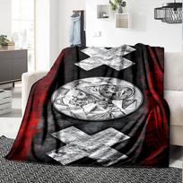 1pc Ajax FC Blanket, Gift, for Men and Women, Soft Blanket, Good for Sofa Bed Couch Travel, Lightweight Flannel Blanket 80cmx120cm