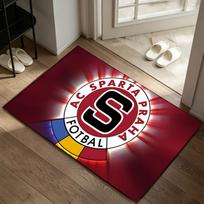 AC Sparta Praha Kilimas, tinkamas biuro kėdžių zonoms, svetainėms ir kompiuterių stalams, puikiai tinka namų biurams ir yra ideali šventinė dovana 60cmx90cm
