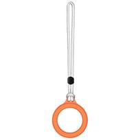 For MagSafe Magnetic Phone Ring Holder Lanyard Portable Adjustable Hand Strap For MagSafe For iPhone Samsung oranžinė