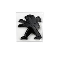 ABS 2,9x3cm Automobilio vairo logotipo lipdukas Peugeot emblemai 208 301 306 307 308 508 3008 4008 5008 106 107 108 206 207 juoda