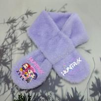 kpop Medžioklės Magija Švelnus Šalikas Vienspalvis šalikas mielas plius Aksominis Šalikas gray