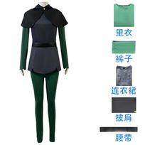 Pelėdos namas Willow Park Cosplay kostiumas, Moteriškas Anime scenos pasirodymų Cosplay apranga XS black