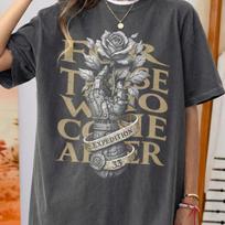 Expedition 33 Shirt, For Those Who Come After Quote Tee, Gustave Clair Obscur Gift 140 gray