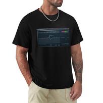 FL Studio Parametric EQ Meme TShirt t shirt custom print TShirt 4XL black
