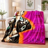 Harry Styles Flannel Throw Blanket Soft Warm Cozy For Sofa Bed Indoor Home Bedroom Use 80cmx120cm