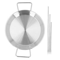 Non Stick Surface Vertical Rotisserie Skewer Detachable Spikes BBQ Griddle Tool  For Al Pastor white