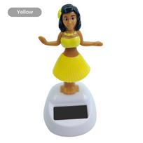Car Ornament Automobiles Decoration Dancing Hula Girl Swinging Bobble Toy Gifts Auto Interior Home Decor Solar Girls Accessories