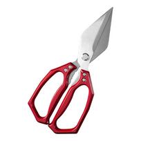 Heavy-Duty Bone Scissors for Grilling Food Meat Cutting Kitchen Shears Multi-Function Stainless Steel Chicken Bones Scissor5 raudona