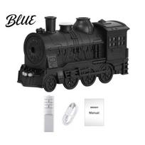 Steam Locomotive Humidifier Remote & LED Unique Desk Accessories for Study Light Aroma Diffuser with Timer juoda