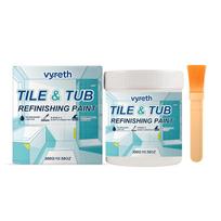 Tile Tub Refinishing Paint Kit Waterproof Quick Dry Water Based Bathtubs Paint Tub Tile Paint for Bathroom Porcelain Sink blue