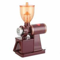 Countertop Coffee Bean Grinder Aluminum Electric Detachable 220V raudona