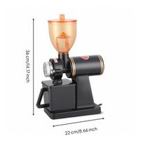 Countertop Coffee Bean Grinder Aluminum Electric Detachable 220V juoda