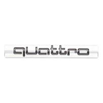 2026 Car Front Hood Grille Quattro Sline Emblem Badge Sticker For Audi Quattro Sline A1 A2 A3 A4 A7 Q2 Q5 SQ5 RS5 TT Auto Accessories