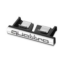 2026 Car Front Hood Grille Quattro Sline Emblem Badge Sticker For Audi Quattro Sline A1 A2 A3 A4 A7 Q2 Q5 SQ5 RS5 TT Auto Accessories